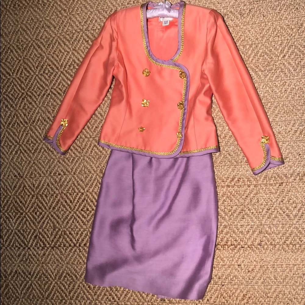 ArthurDoucette skirt and jacket set